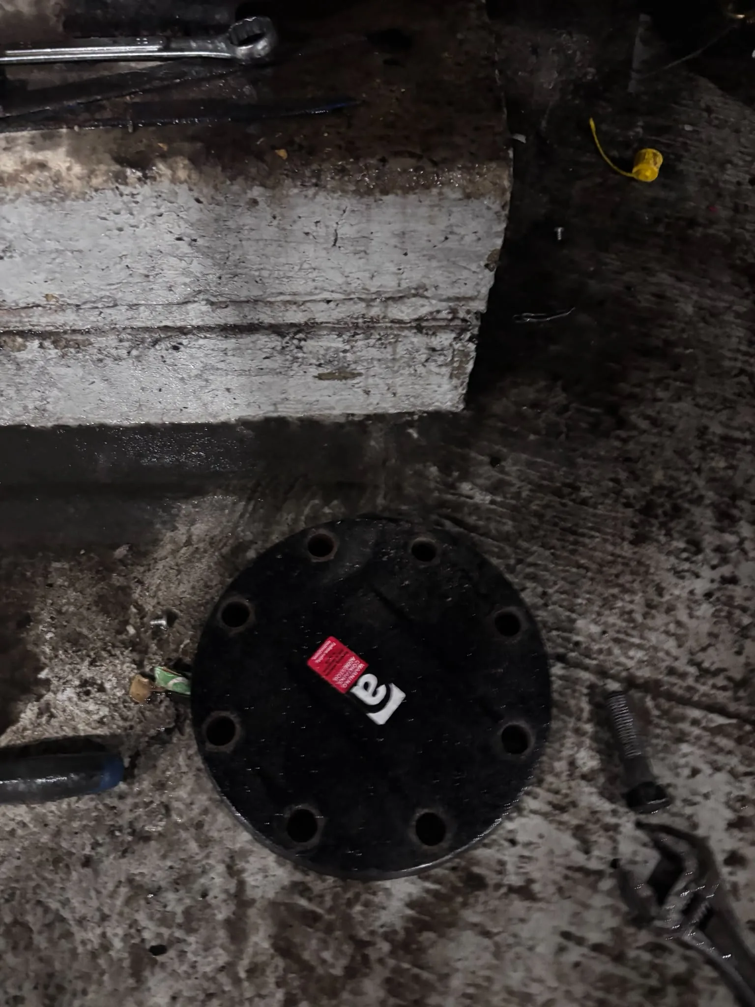Artex scraping from a concrete ceiling during Chiswick refurbishment