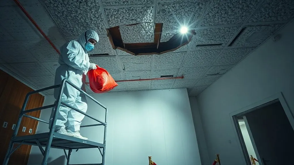 Asbestos Ceiling Removal in Chiswick — HSE-licensed specialists