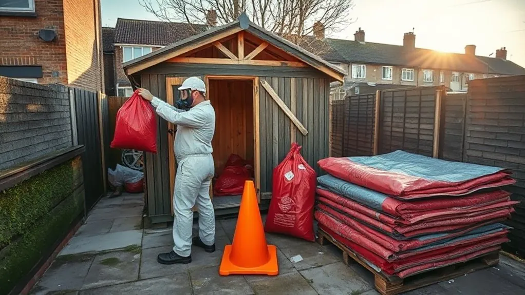 Garage & Shed Roof Removal in Chiswick — HSE-licensed specialists