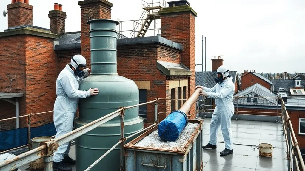 Water Tank & Flue Removal in Chiswick — HSE-licensed specialists